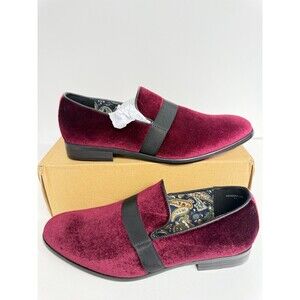 -1578 Metrocharm Burgundy Dress Shoes-US 11 Mens
